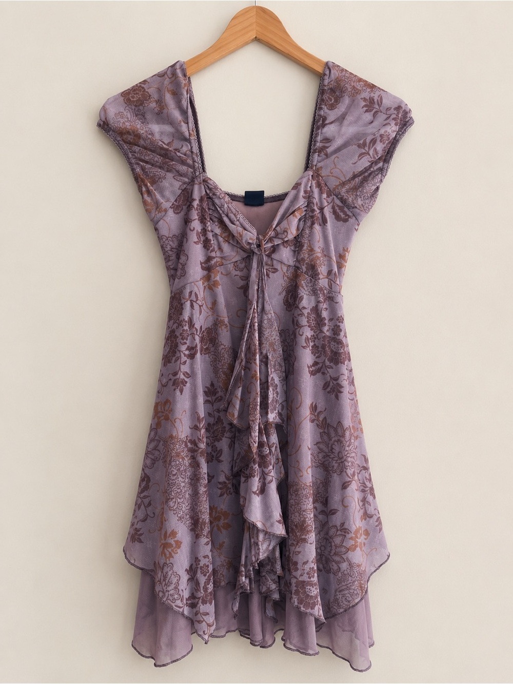 Urban Outfitters Chloe Skort Romper Lilac - Picture 2 of 5